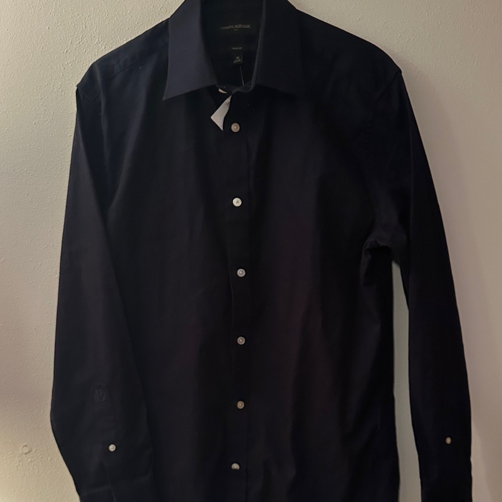 Banana Republic Dark Dress Shirt